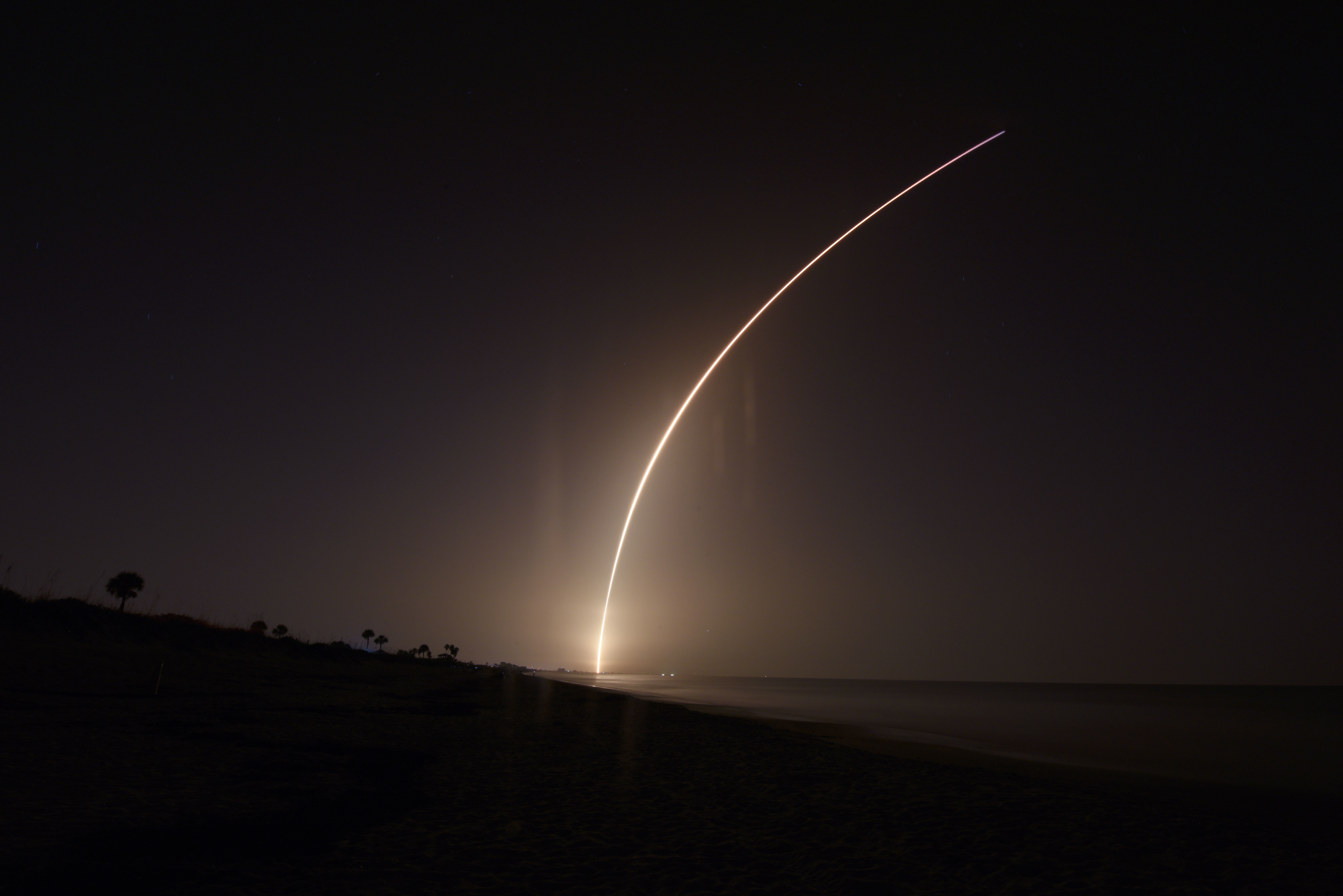 45th Sw Supports Falcon Heavy Stp 2 Rocket Launch Air Force Space Command Article Display