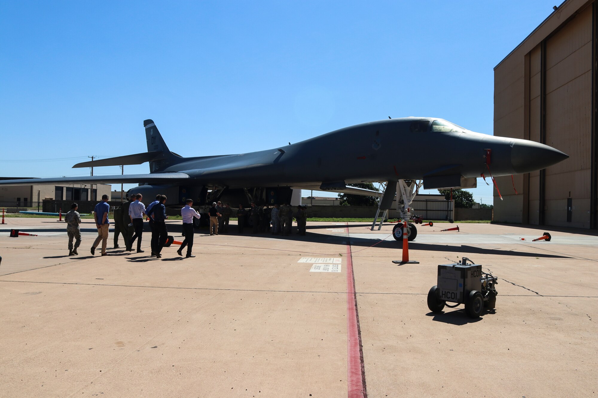 Czech Republic Delegation tour Dyess AFB