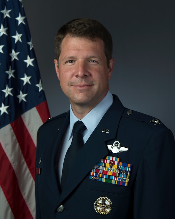U.S. Air Force Colonel David Lopez, 1st Fighter Wing commander effective June 2019.