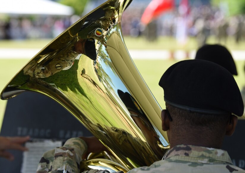 TRADOC change of command ceremony