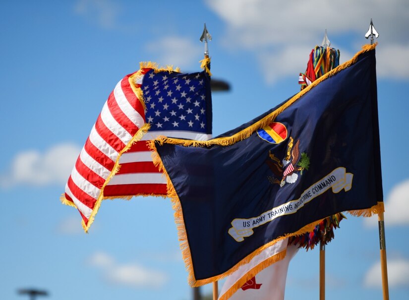 TRADOC change of command ceremony