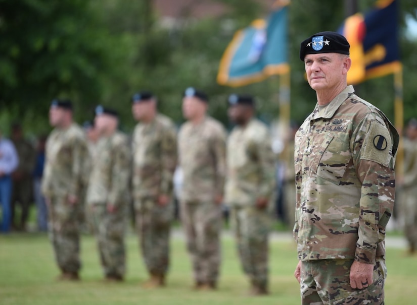 TRADOC change of command ceremony