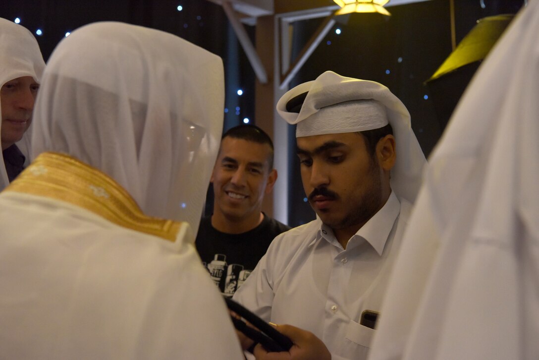 Iftar dinner at the Katara Cultural Village