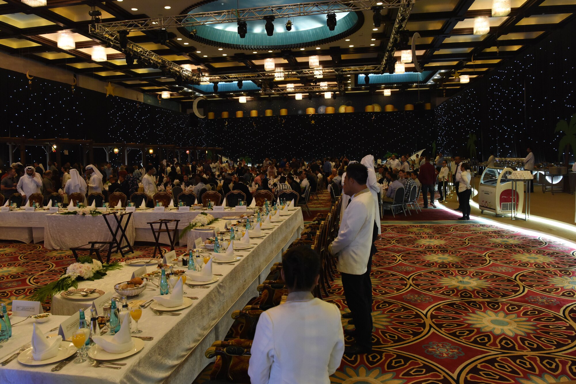 Iftar dinner at the Katara Cultural Village