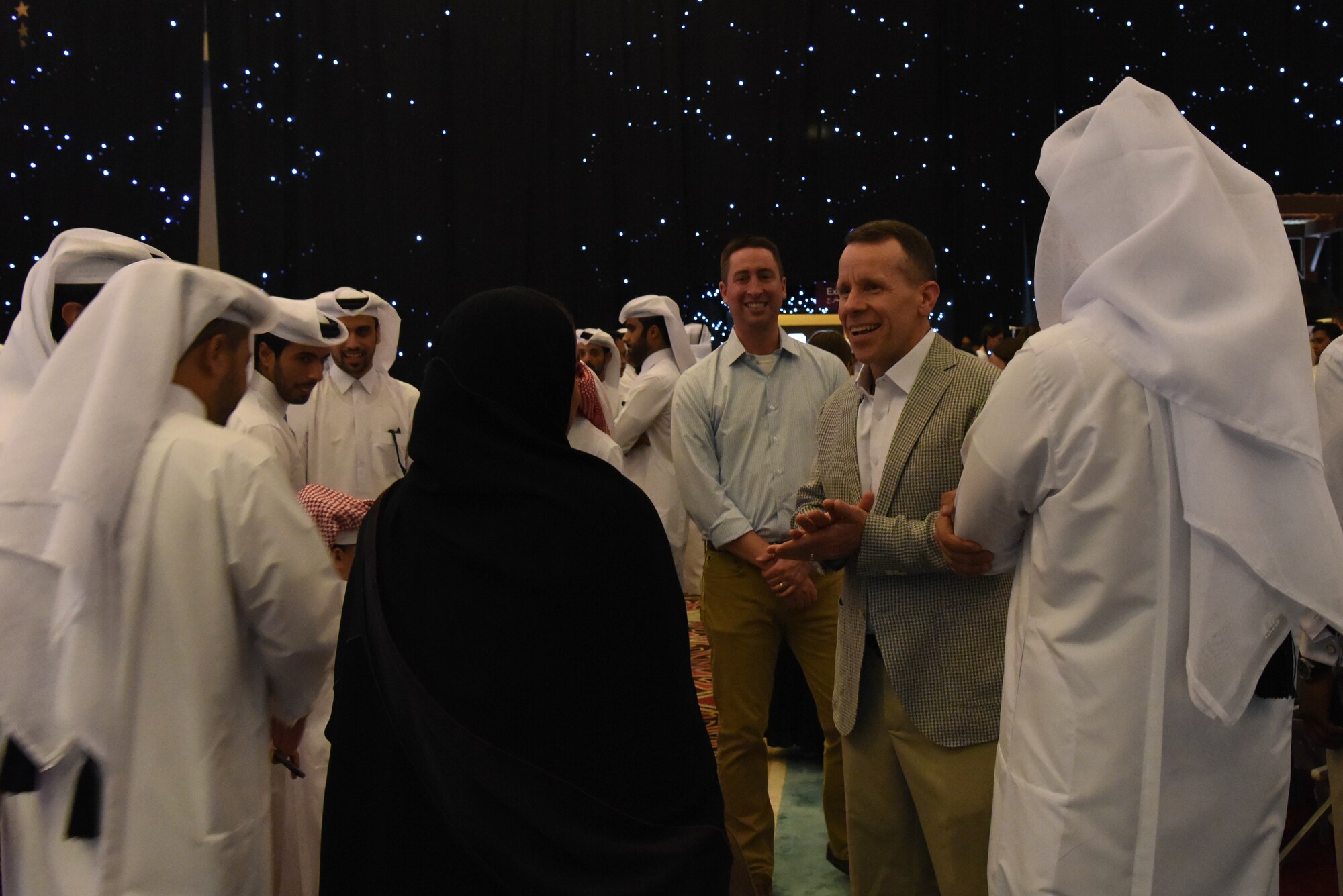 Iftar dinner at the Katara Cultural Village