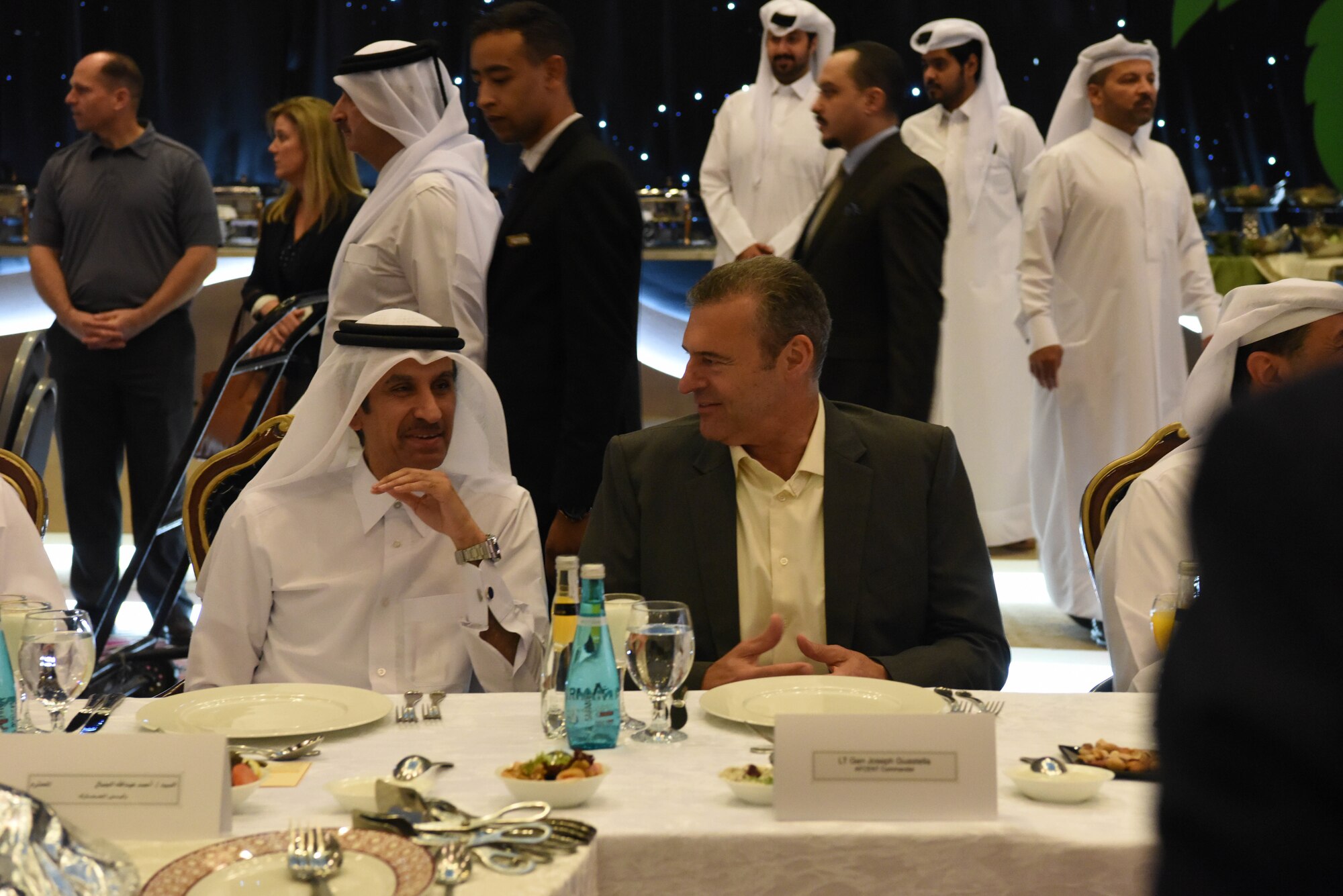 Iftar dinner at the Katara Cultural Village