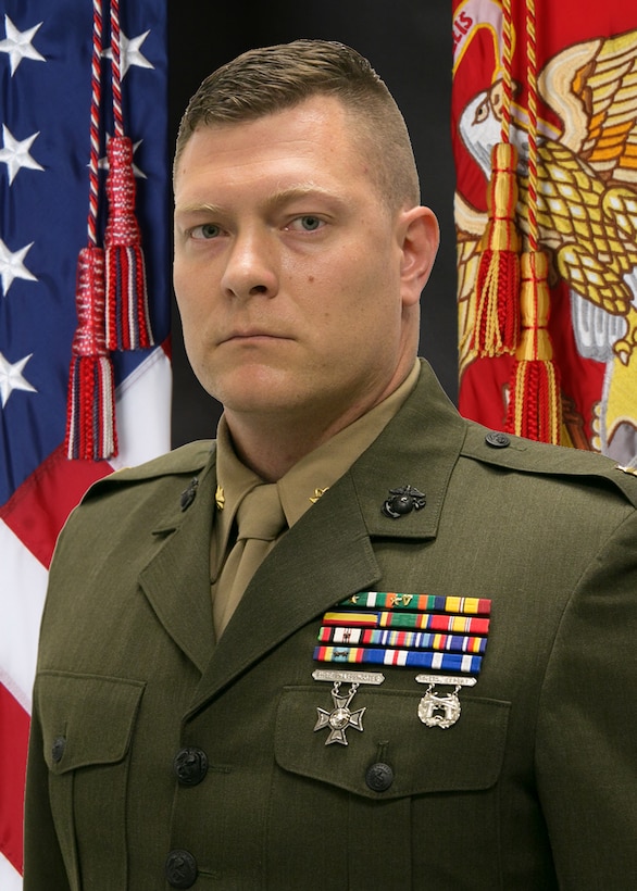 12th Marine Corps District Recruiting Station Seattle Commanding Officer Maj. Cody Hardenburgh