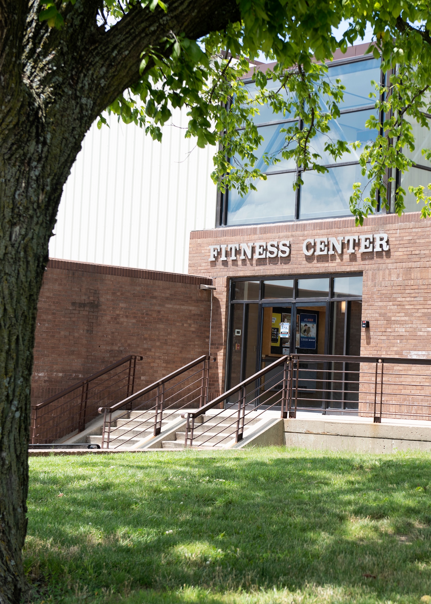 The Fitness Center at Whiteman Air Force Base, Missouri, services more than nearly 13 thousand active and retired military members and their families, providing a hub for them to meet their fitness goals. Renovations to the fitness center locker rooms began at the beginning of June 2019 and are scheduled to continue until December 2019. (U.S. Air Force photo by Staff Sgt. Kayla White)