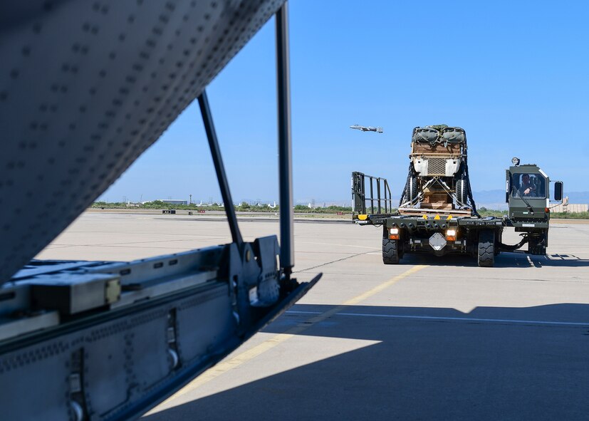 A photo of flight line operations