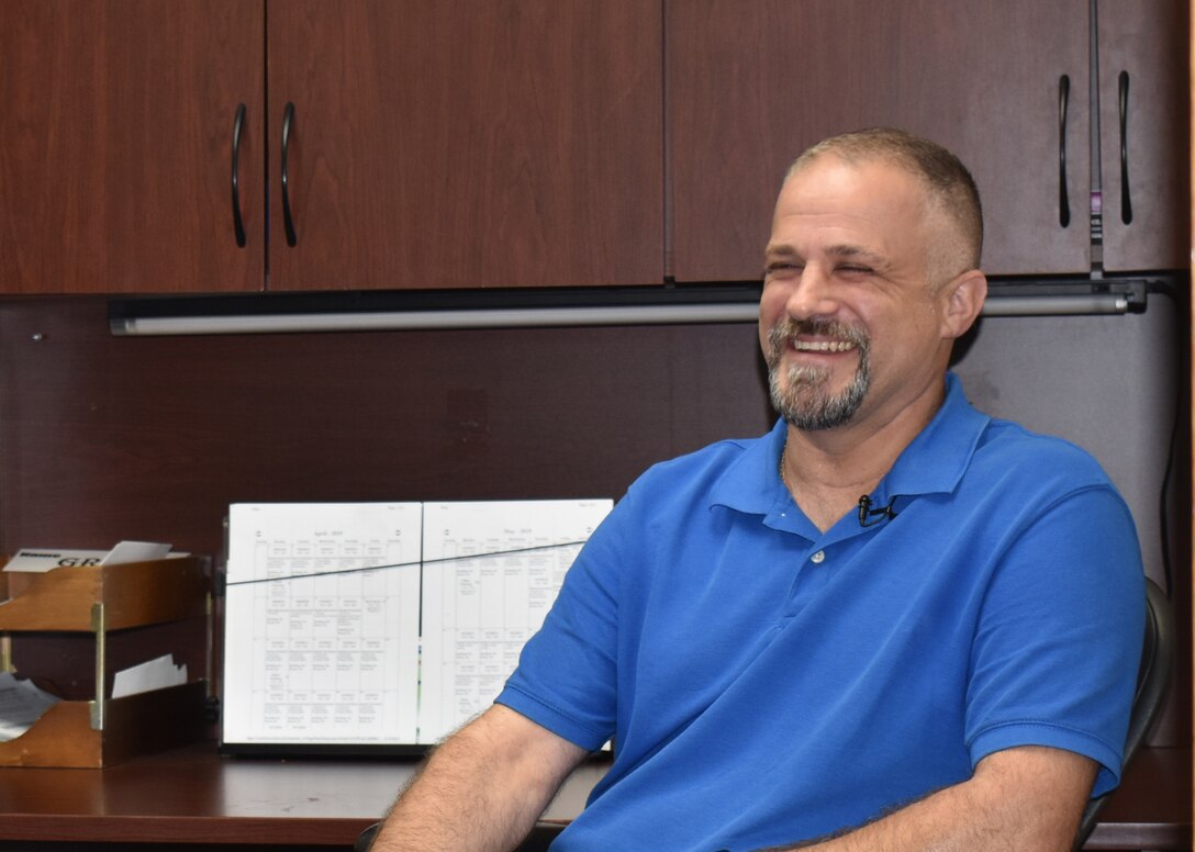 Andrea Tosolini, the Warner Robins Air Logistics Complex's 1,200th hire of its '1200 in 12' hiring initiative was sworn in June 24, 2019. The Florida native and 21-year Air Force veteran said getting the job was like winning the lottery. The Warner Robins Air Logistics Complex announced its initiative during a press conference Aug. 15, 2018. The task at hand was to hire 1,200 new workers within 12 months, or by the end of fiscal 2019. At the time 7,200 personnel worked for the complex, providing maintenance and repair for several aircraft and components, as well as F-15 engineering. (U.S. Air Force photo by Ed Aspera)