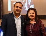 IMAGE: DAHLGREN. Va. (June 24, 2019) - Dhruva Mishra and Amara  Halt presented their stories during Naval Surface Warfare Center Dahlgren Division's World Refugee Day event, June 20.