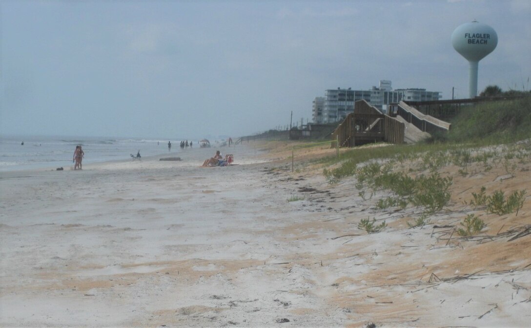 Flagler Beach in Flagler County, Florida, will be the site of a Coastal Storm Risk Management Project that is scheduled to begin in Spring of 2020.