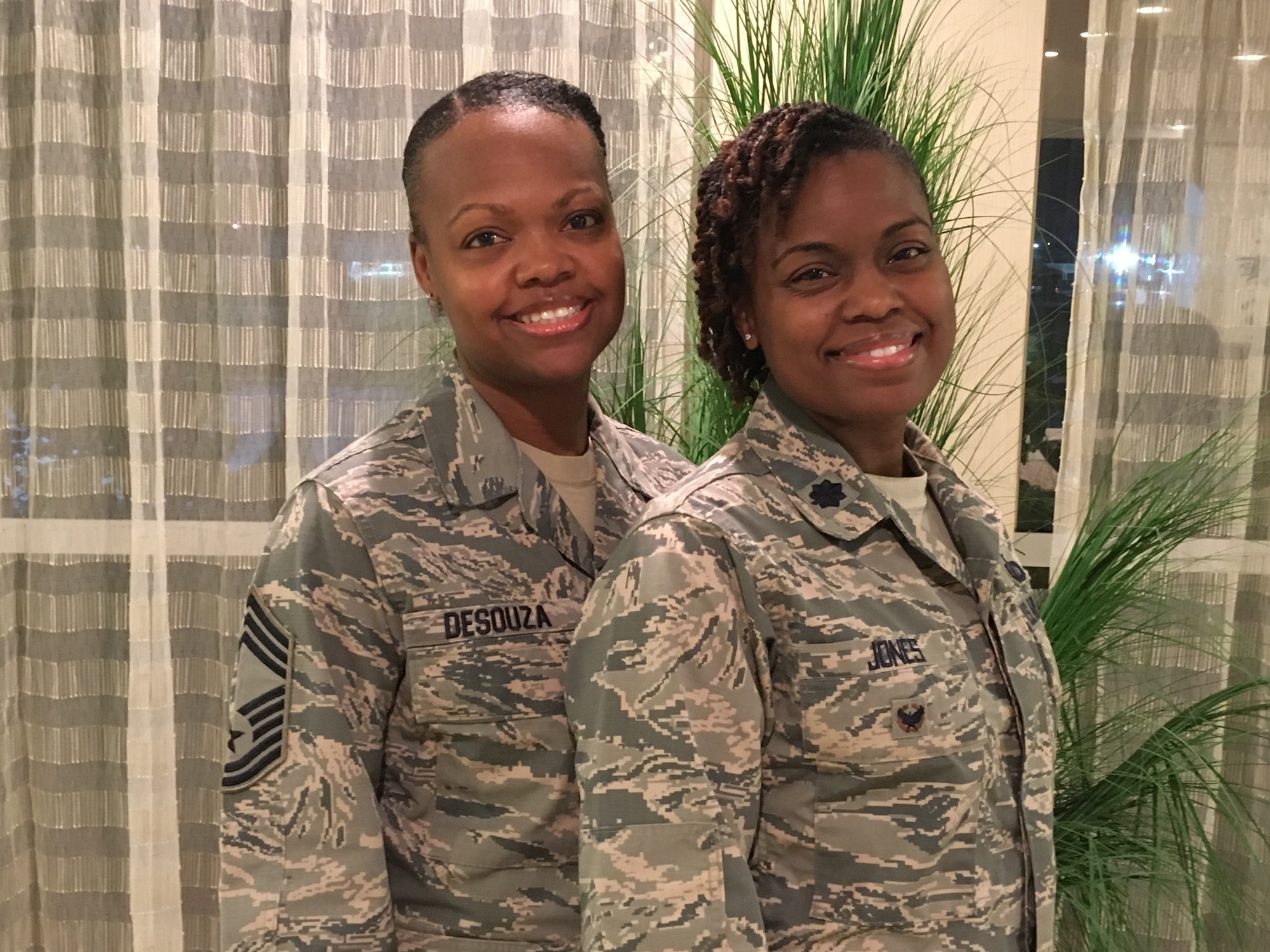 Rountree sisters of Hinesville, Georgia, serving together since 2003