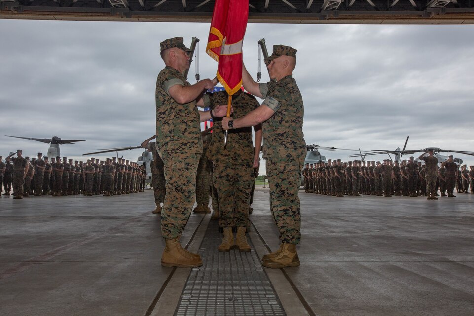 1st MAW Changes Command > 1st Marine Aircraft Wing > Article