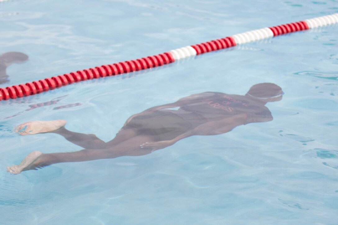 U.S. Marines Stationed at Marine Corps Air Station Yuma conduct physical training as part of their corporals course curriculum at MCAS Yuma Ariz., June 13, 2019. Corporals Course is a professional education leadership course designed to teach Marines the fundamentals of being a noncommissioned officer and their responsibilities as the backbone of the Marine Corps. (U.S. Marine Corps photo by Cpl. Joel Soriano)