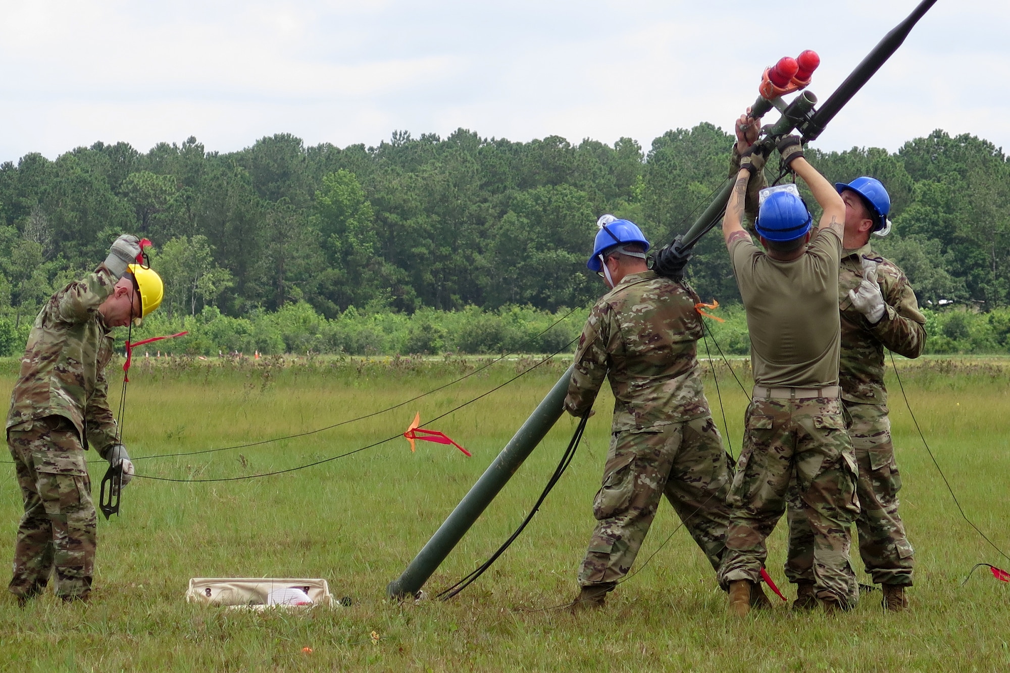 245th Air Traffic Control Squadron 2019 annual training at Georgetown Airport