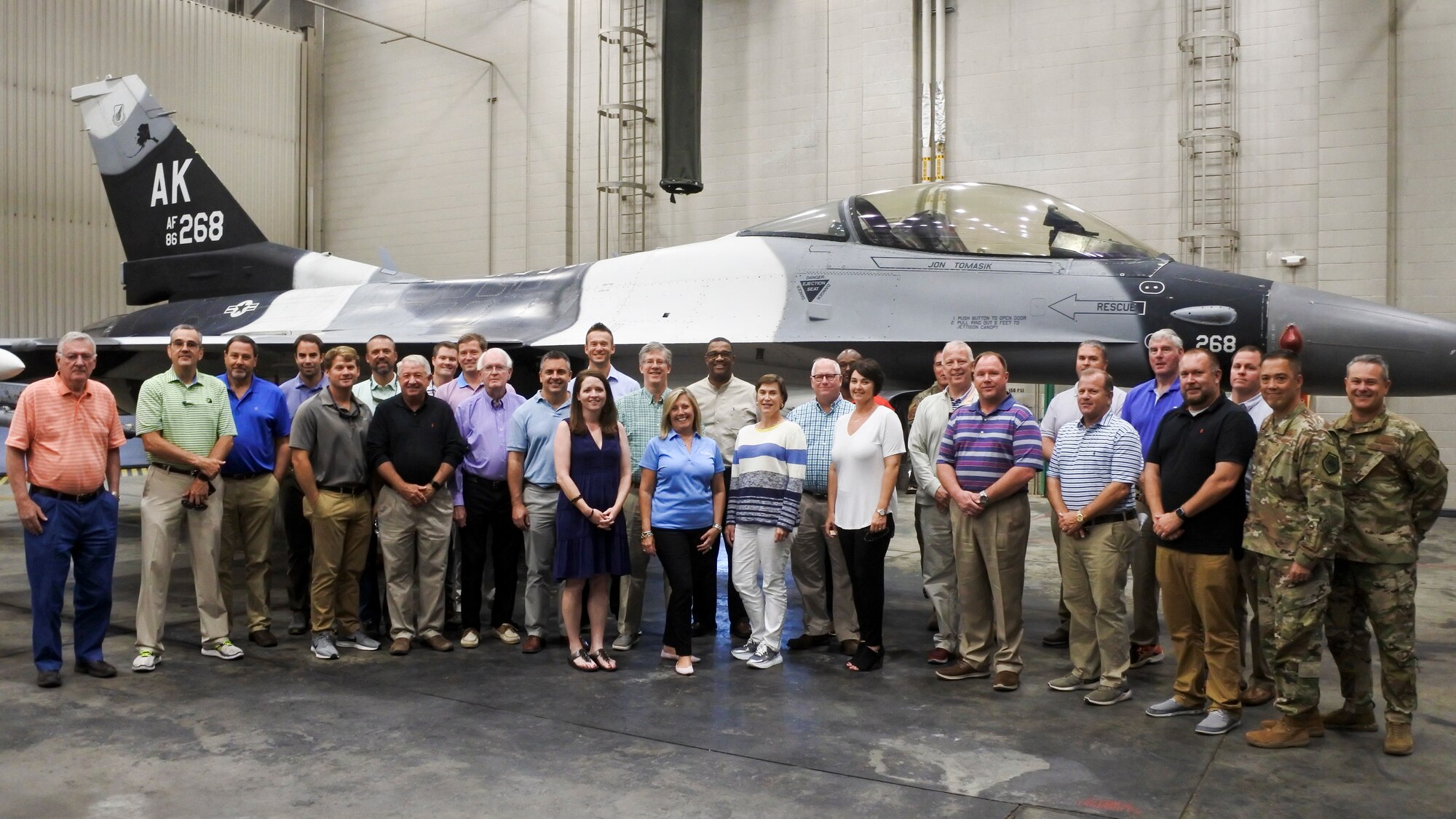 SEYMOUR JOHNSON AFB, N.C. (June 26, 2019) – Team Seymour boarded a KC-135 Stratotanker June 20, destined for Eielson Air Force Base, Alaska, in an effort to familiarize themselves with the Eielson AFB mission and community.