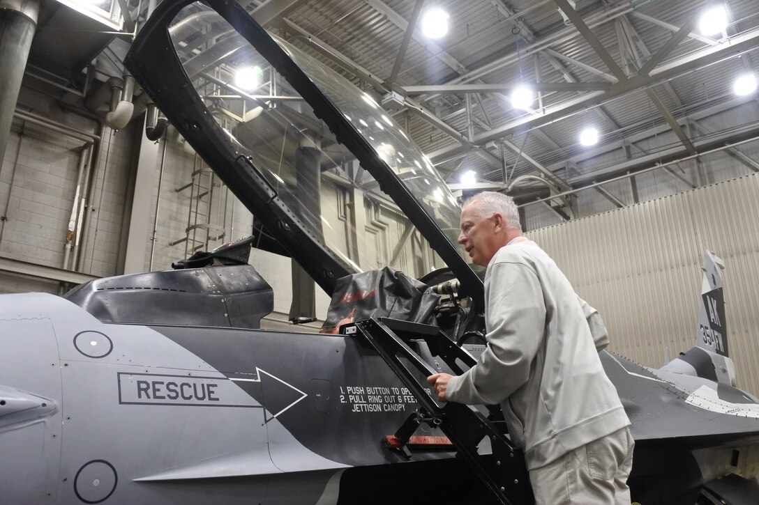 Team Seymour boarded a KC-135 Stratotanker June 20, destined for Eielson Air Force Base, Alaska, in an effort to familiarize themselves with the Eielson AFB mission and community.