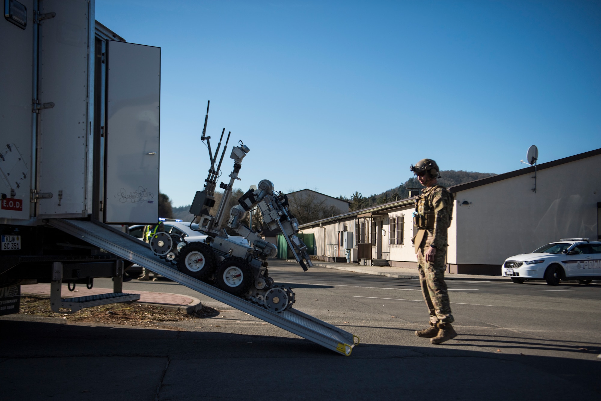 Ramstein hosted Exercise Operation Varsity 19-01, a week-long exercise testing the response capability of multiple base agencies.