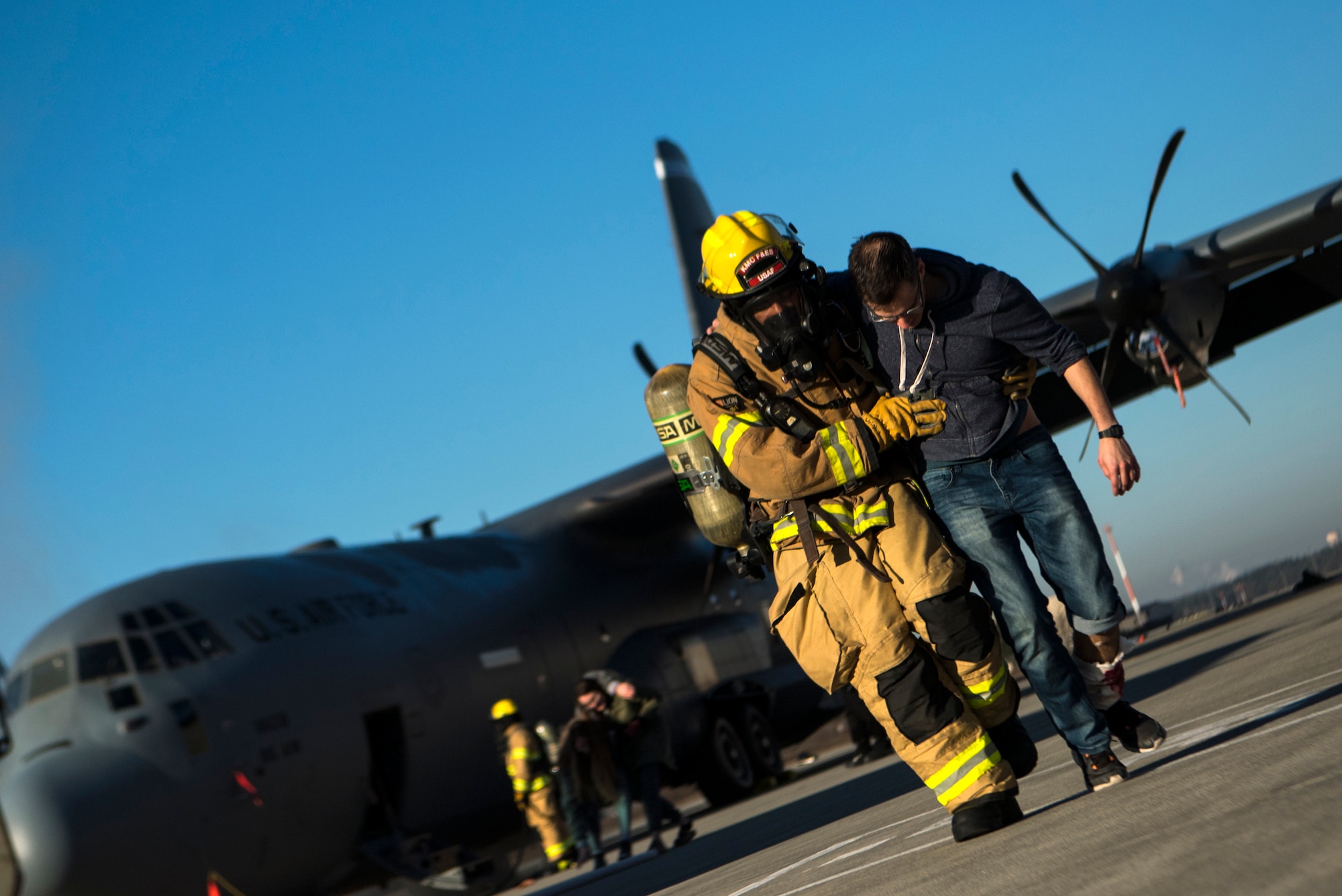 Ramstein hosted Exercise Operation Varsity 19-01, a week-long exercise testing the response capability of multiple base agencies.