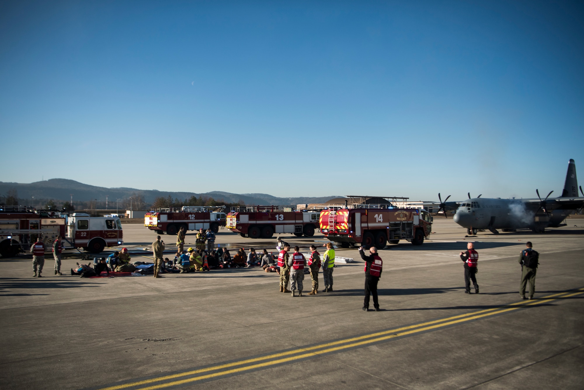 Ramstein hosted Exercise Operation Varsity 19-01, a week-long exercise testing the response capability of multiple base agencies.