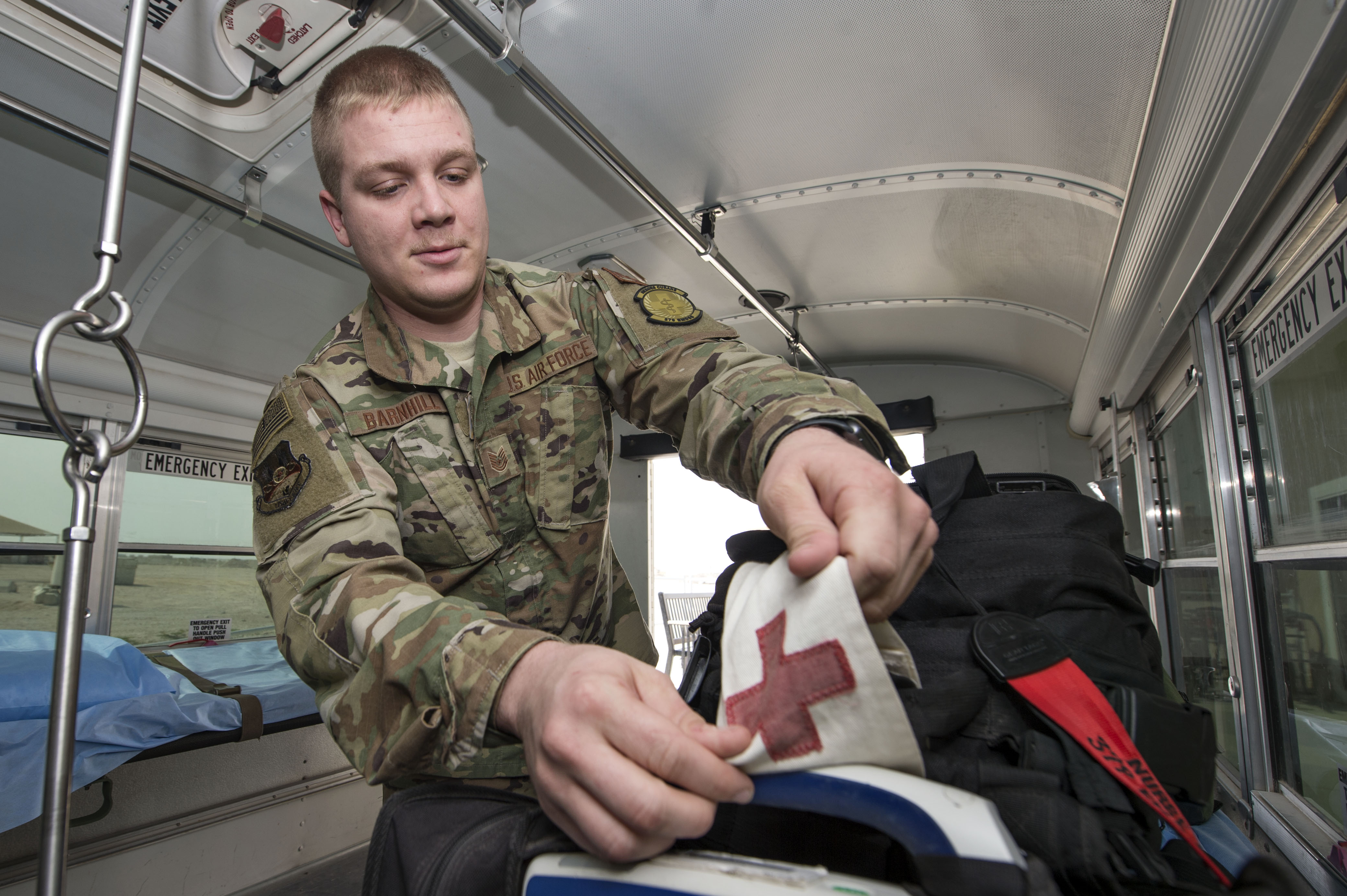 En Route Patient Staging Facility: where medicine meets ...