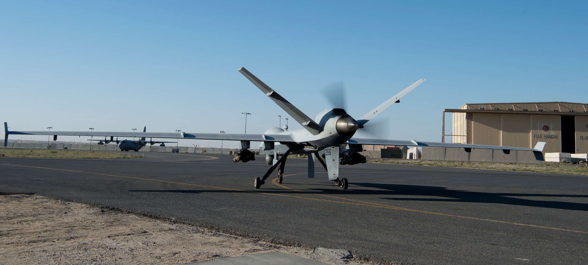 386th EAMXS, 46th EATKS launch MQ-9 Reaper