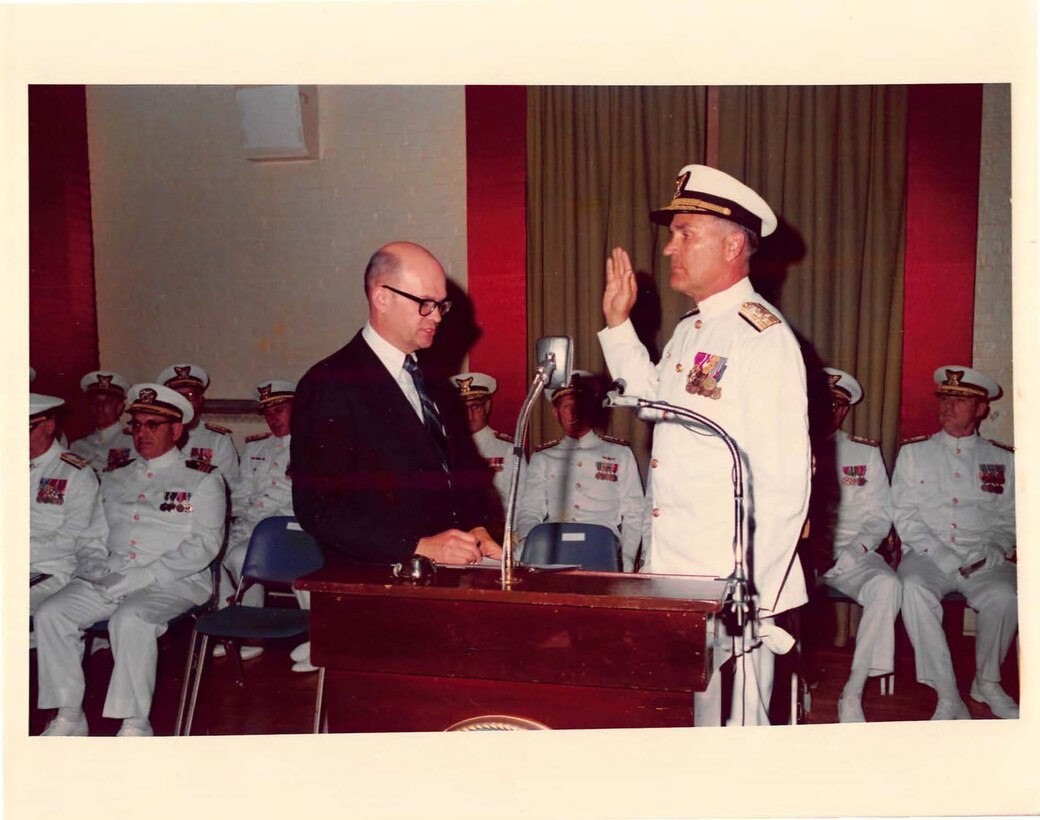 ADMIRAL OWEN W. SILER CHANGE OF COMMAND