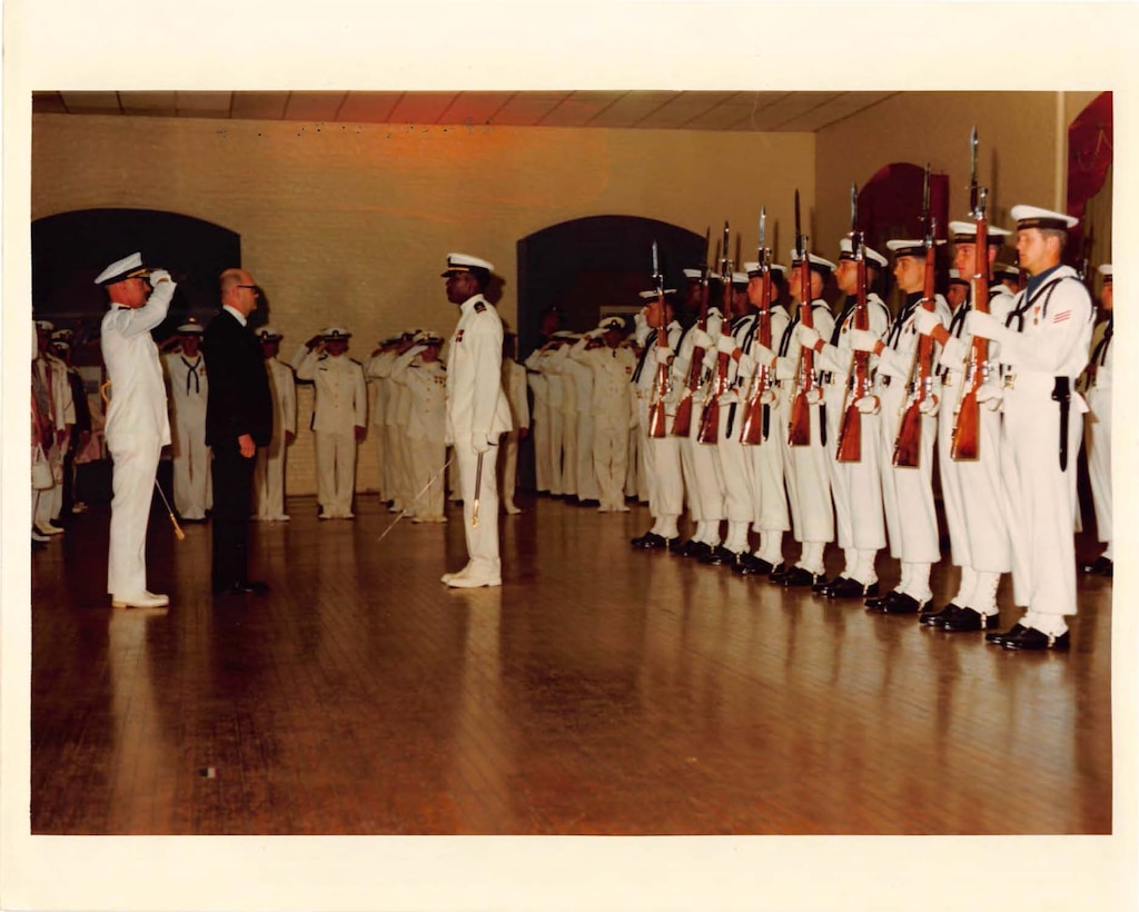 ADMIRAL OWEN W. SILER CHANGE OF COMMAND