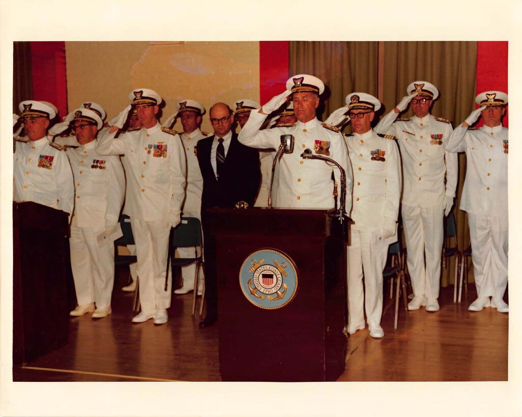 ADMIRAL OWEN W. SILER CHANGE OF COMMAND