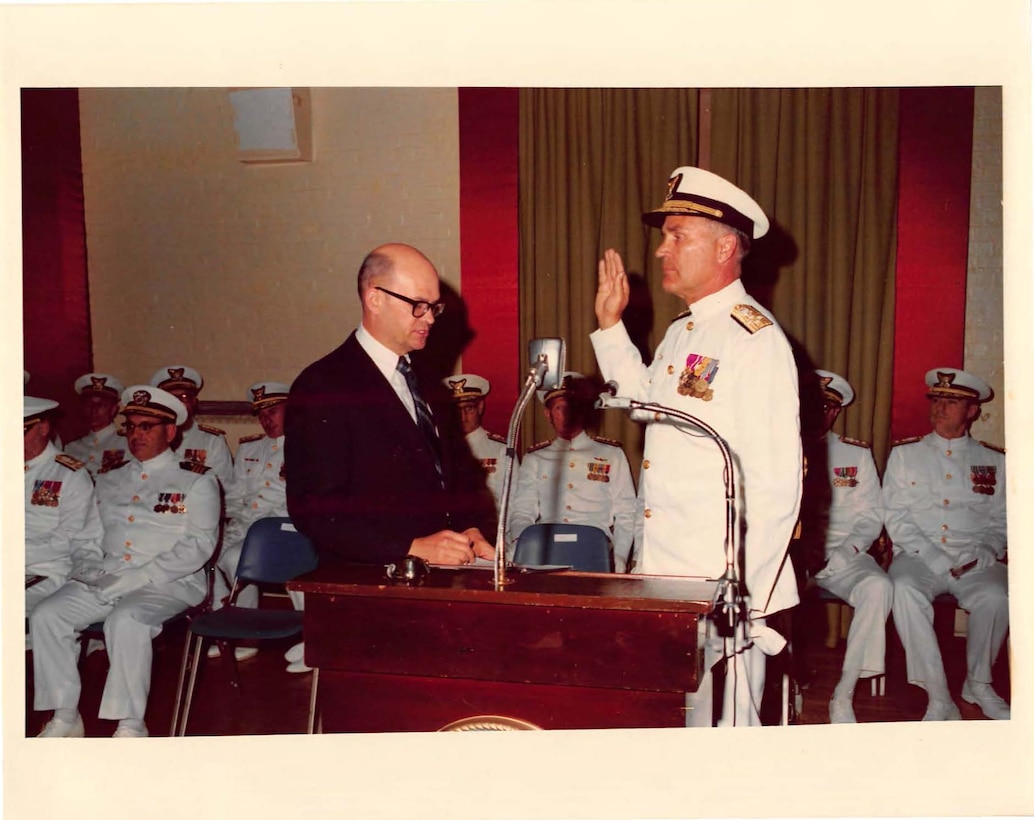 ADMIRAL OWEN W. SILER CHANGE OF COMMAND