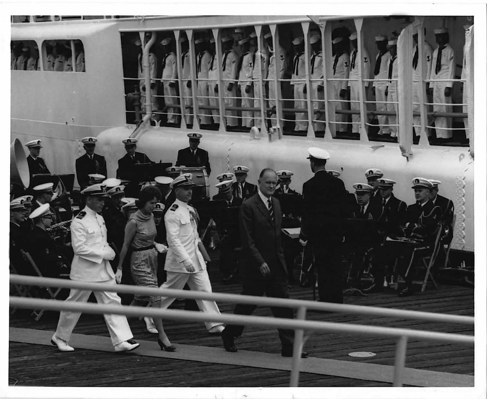 ADMIRAL EDWIN J. ROLAND CHANGE OF COMMAND