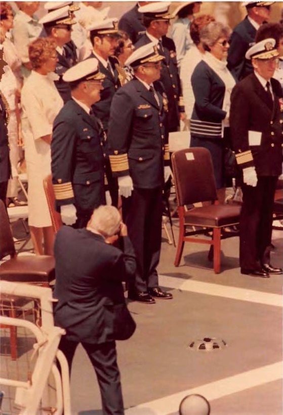 1978 COMMANDANT CHANGE OF COMMAND ADM HAYES