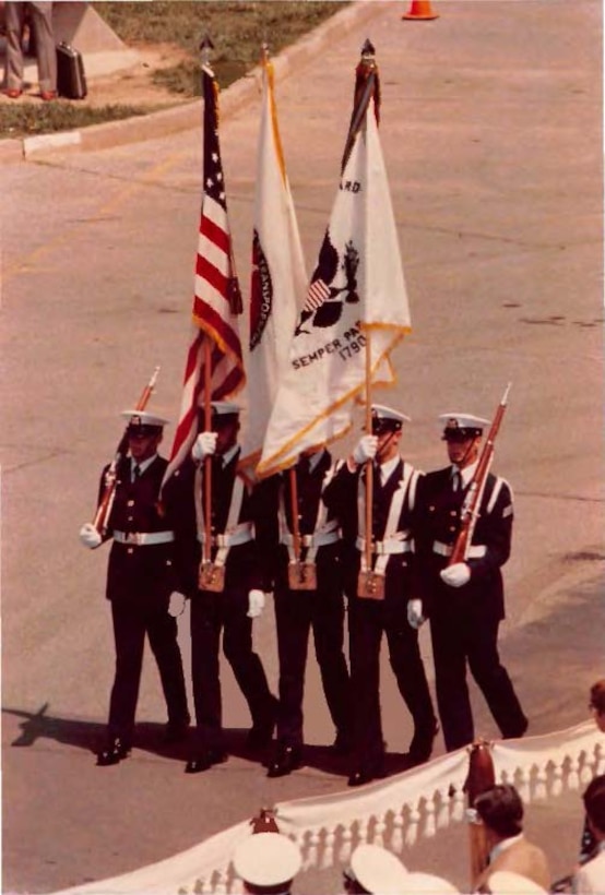 1978 COMMANDANT CHANGE OF COMMAND ADM HAYES