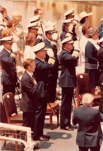 1978 COMMANDANT CHANGE OF COMMAND ADM HAYES