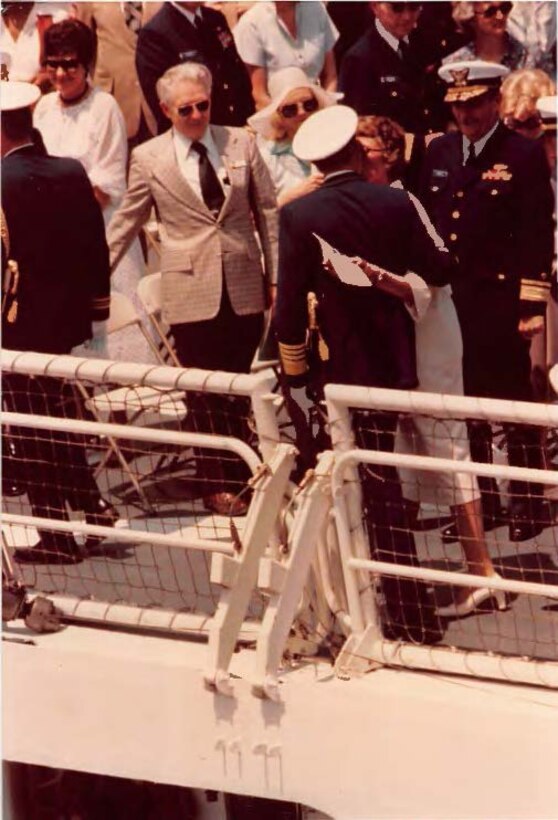 1978 COMMANDANT CHANGE OF COMMAND ADM HAYES