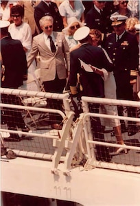 1978 COMMANDANT CHANGE OF COMMAND ADM HAYES