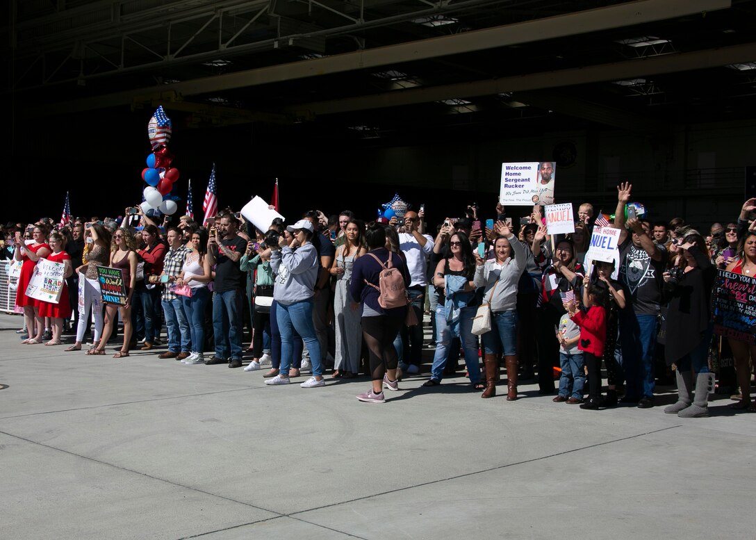 Much awaited welcome home