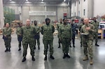 Distribution J9 Navy Reserve Team provides regional support to the European Command at DLA Distribution Europe