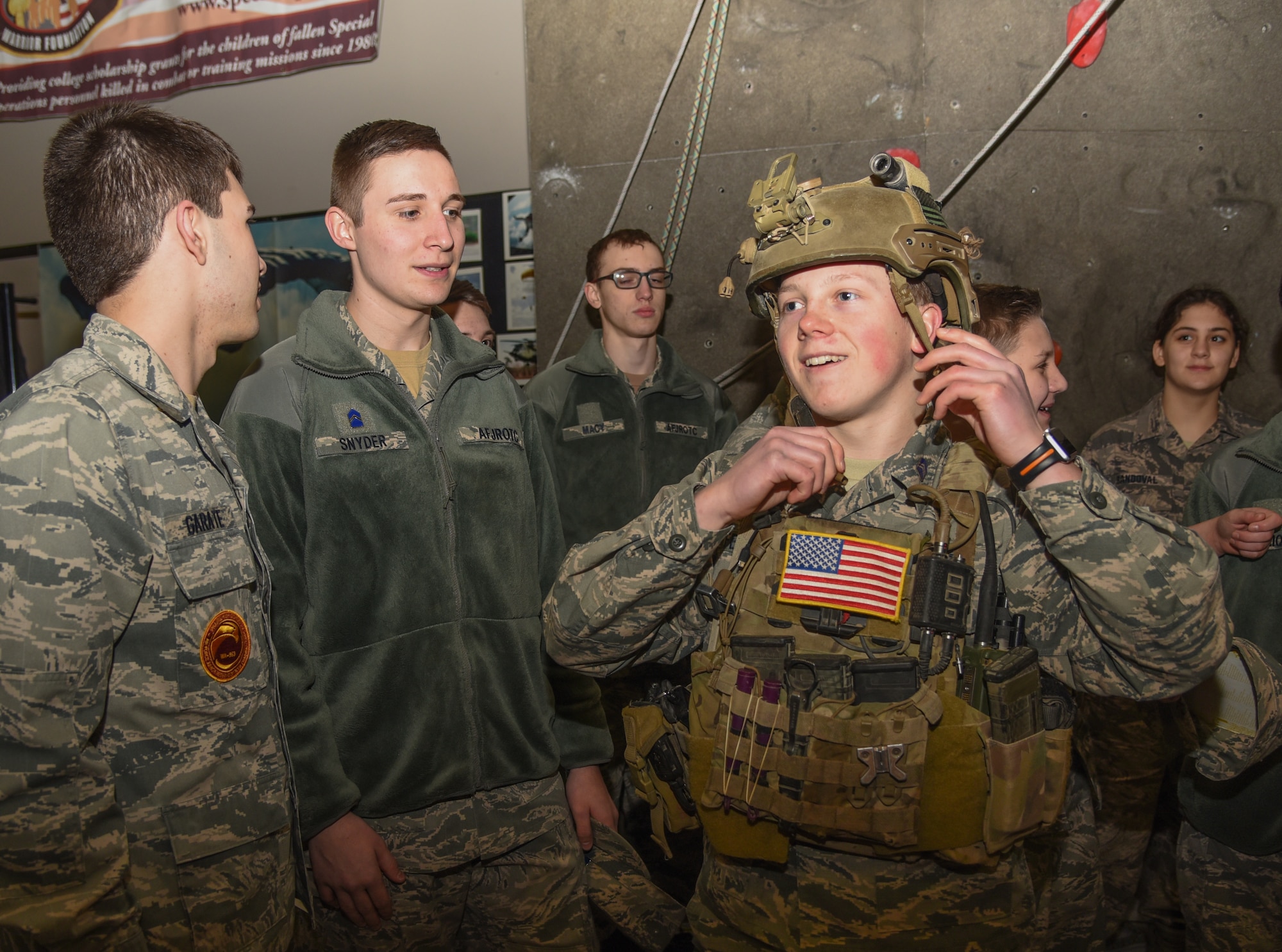 AFJROTC high school students visit PANG