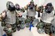 Reserve Citizen Airmen of the 931st Air Refueling Wing don their gas masks during in an Annual Readiness Assessment March 2, 2019, McConnell Air Force Base, Kan.  The Assessment provides Airmen with the training they need in order to carry out mission requirements with efficiency and accuracy.  (U.S. Air Force photo by Lt. Col. Suzie Jones)