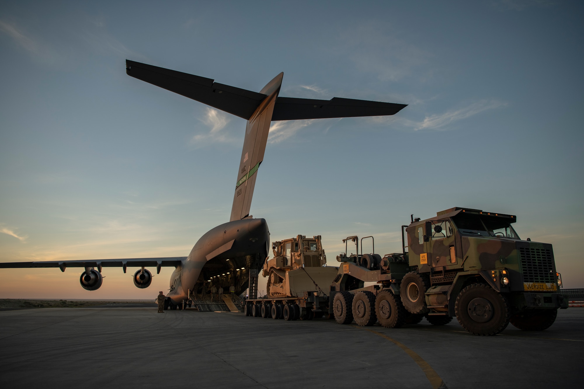 C-17 Airlift of Dozer