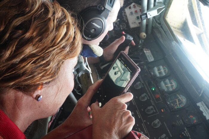 Spouses fly the friendly skies during a Spouse Flight on March 2, 2019 at MacDill Air Force Base, Fla. The Spouses were given a firsthand look at the mission of the 927th Air Refueling Wing. (U.S. Air Force photo by Senior Airman Alexis Suarez)