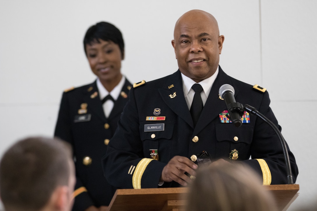 Legal Command hosts retirement ceremony for COL Ramsey and MSG Moore