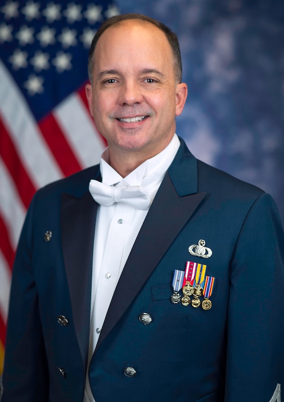 Official photo of Col. Don Schofield, commander and conductor of The United States Air Force Band, Joint Base Anacostia-Bolling, Washington, D.C.