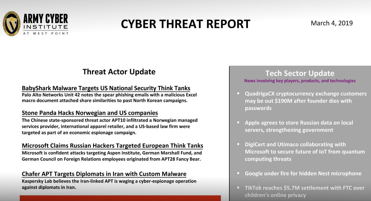 Cyber Resiliency: Bridging a Cyber Capability Gap in 2025 > Army Cyber