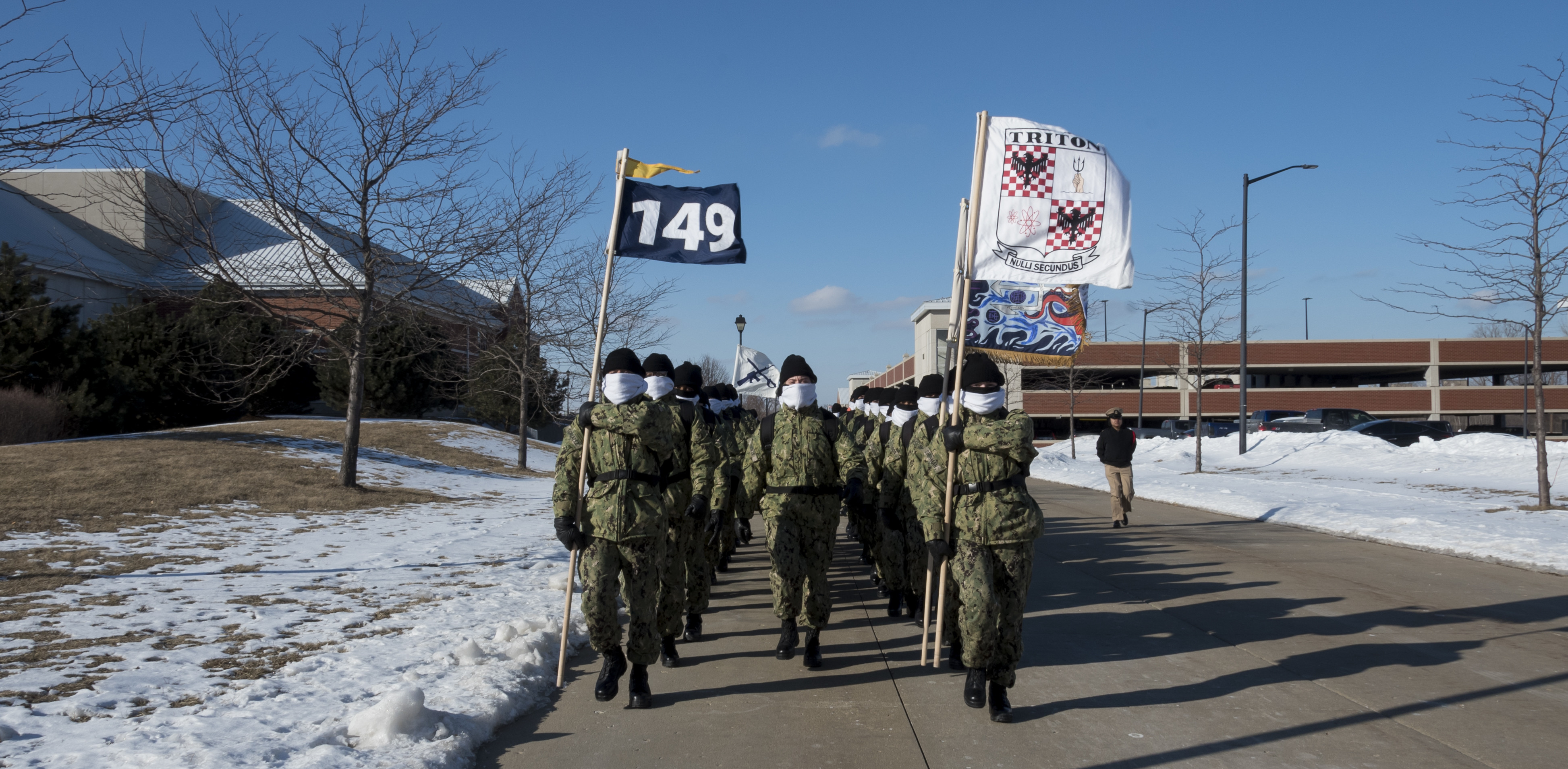 Navy boot discount camp winter