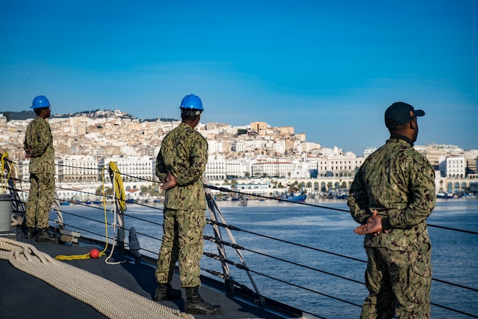 USS Donald Cook Arrives in Algiers, Algeria