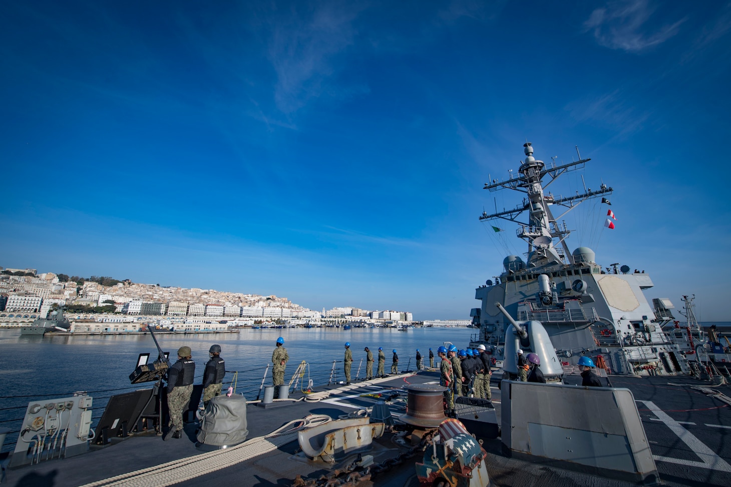 USS Donald Cook Arrives in Algiers, Algeria