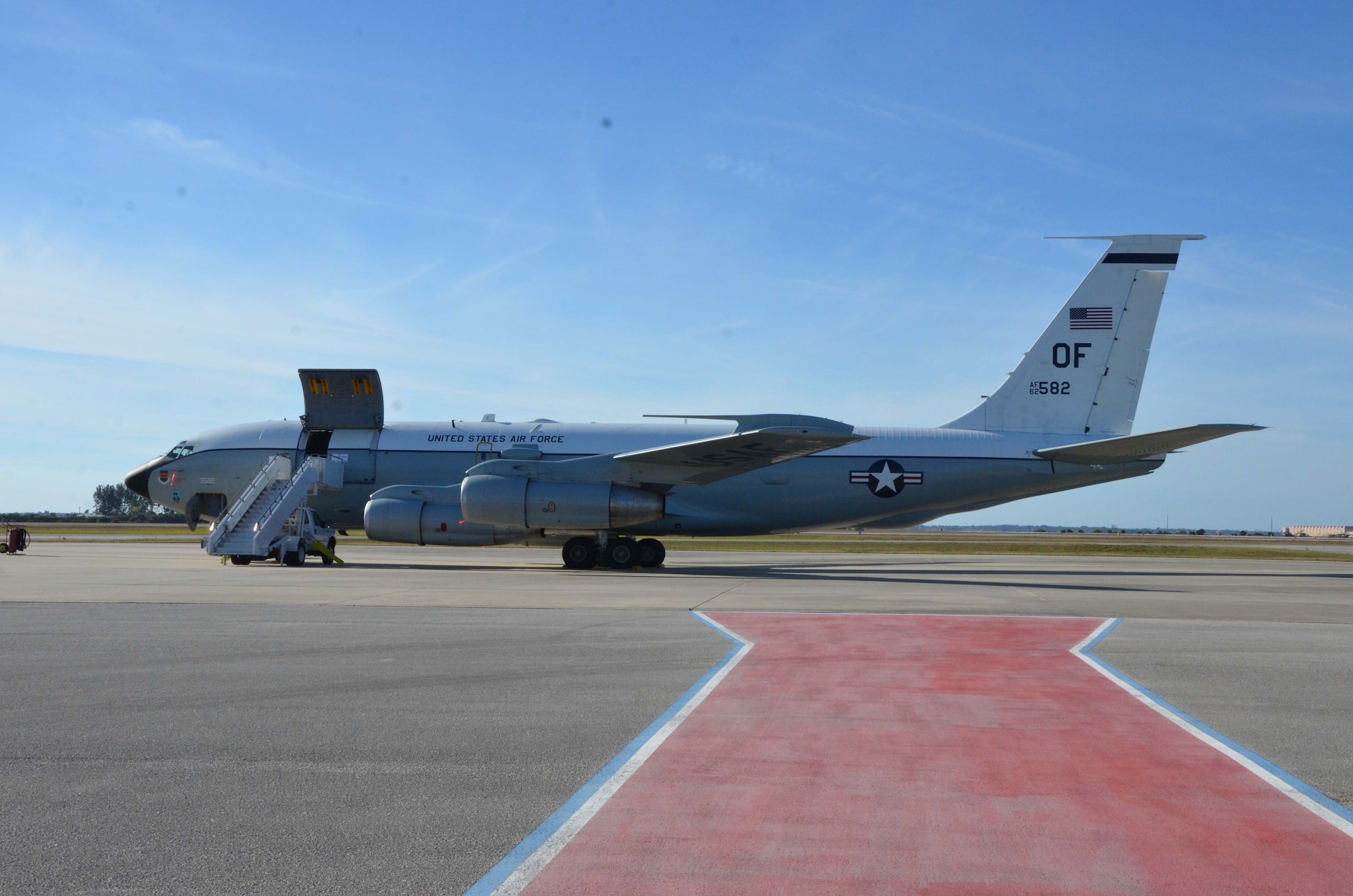 The WC-135 Constant Phoenix on display at Patrick AFB, Fla.  (U.S. Air Force photo by Susan A. Romano)